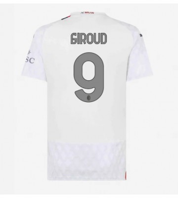 AC Milan Olivier Giroud #9 Segunda Equipación Mujer 2023-24 Manga Corta